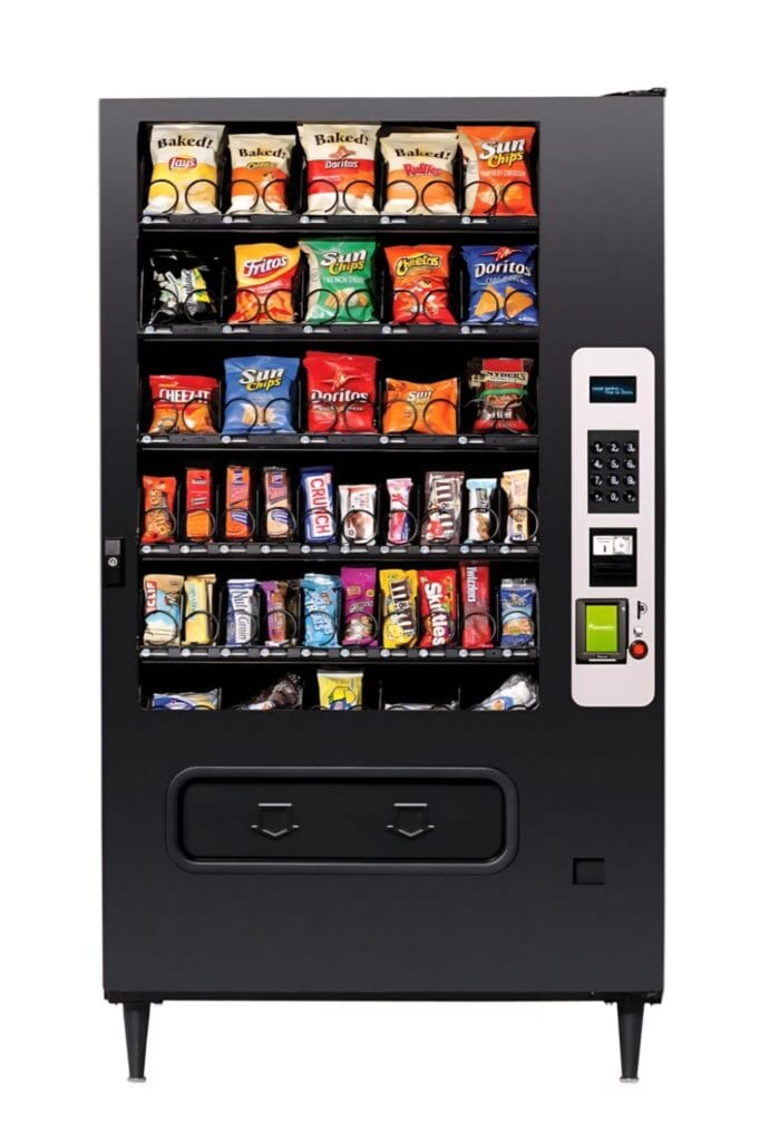 Snack vending machine in Miami