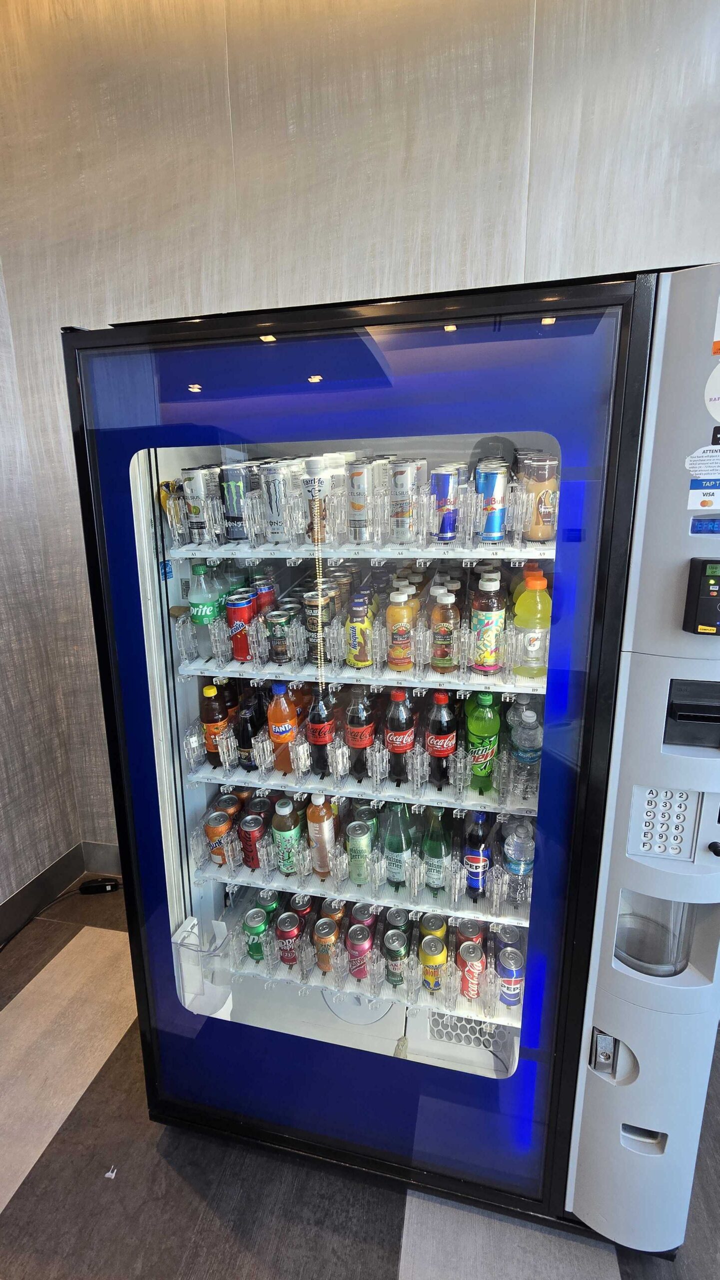 Cold Drinks vending machine in Miami